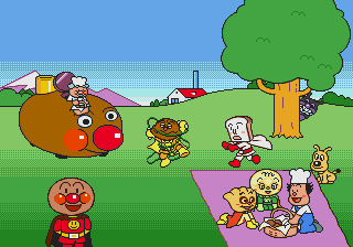Anpanman Pico: Waku Waku Pan Koujou screenshot 1 for Sega Pico